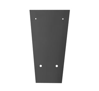 Sumerlin 19" High 2-Light Outdoor Wall Sconce - Powder Coated Black
