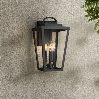 Brenwick  17" High 3-Light Outdoor Lantern