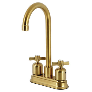 Millennium Bar Prep Faucet in Brushed Brass