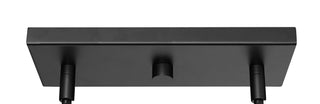 Nellita 34" Wide 5-Light Island - Matte Black