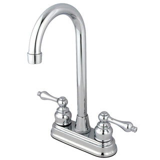 Victorian Bar Prep Faucet in Polished Chrome