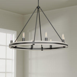 Rovessa 39" Wide 8-Light Chandelier