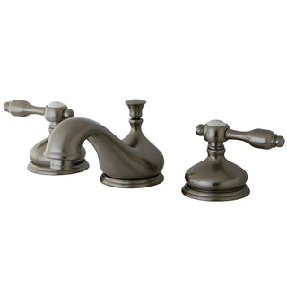 Tudor Widespread Bathroom Faucet in Brushed Nickel