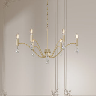 Aureline 28" Wide 6-Light Chandelier