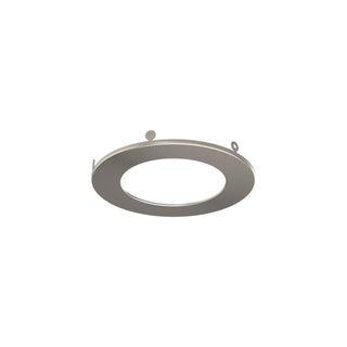 4" Recessed add-on trim in Satin Nickel