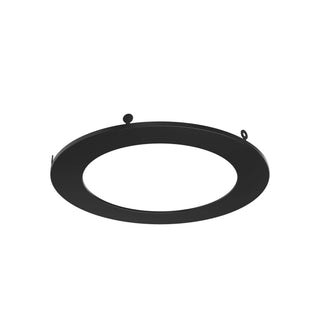 6in Trim Round, Black
