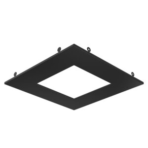 6in Trim Square, Satin Nickel