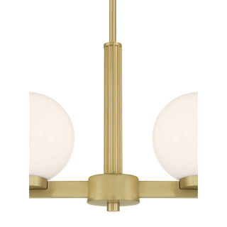 Ardeva 36" Wide 4-Light Linear Chandelier
