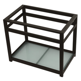 Kingston Commercial 37 Inch Console Sink in Oil Rubbed Bronze