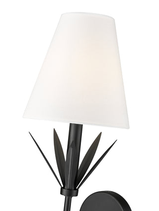 Primrose 24" High 1-Light Wall Sconce - Matte Black