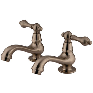 Heritage Basin Tap Faucet in Brushed Nickel