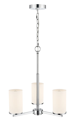 Verlana 19" 3-Light Chandelier - Chrome