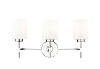 Keylee 22" Wide 3-Light Vanity - Polished Nickel