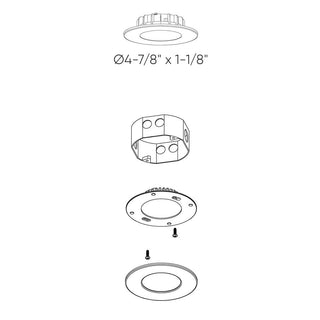 4 Inch Recessed Retrofit LED Light