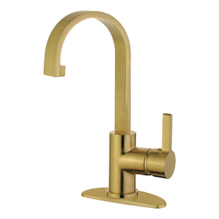 Continental Bar Prep Faucet in Brushed Brass