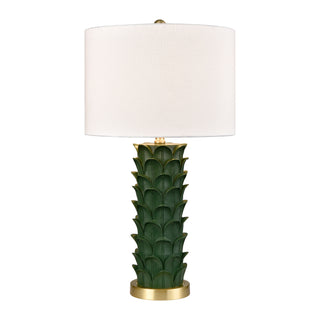 Beckwith 27'' High 1-Light Table Lamp - Dark Green