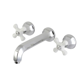 Metropolitan Wall-Mount Bathroom Faucet in Polished Chrome