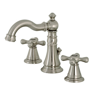 American Classic Widespread Bathroom Faucet in Brushed Nickel