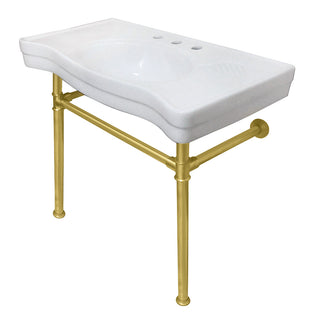 Imperial 35.81 Inch Console Sink in White