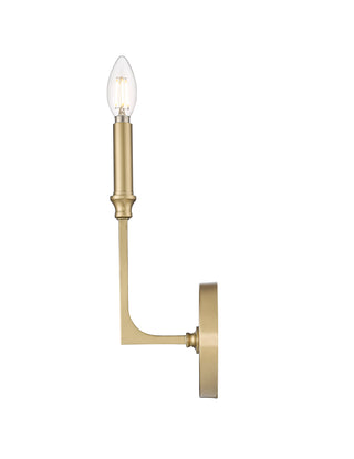 Azara 12" High 1-Light Wall Sconce - Vintage Brass