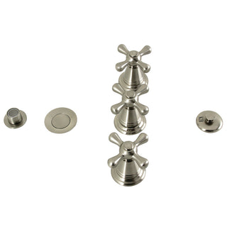 Victorian Bidet Faucet in Brushed Nickel