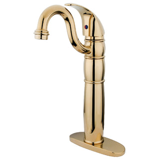 Heritage Vessel Faucet in Polished Brass