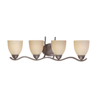 Triton 29'' Wide 4-Light Wall Lamp - Sable Bronze