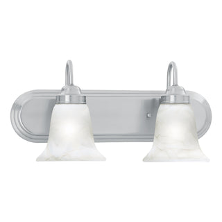 Homestead 18'' Wide 2-Light Vanity Light - Brushed Nickel