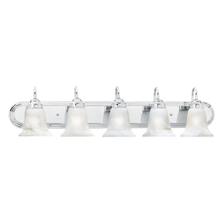 Homestead 36'' Wide 5-Light Vanity Light - Chrome