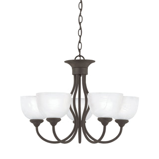 Tahoe 24'' Wide 5-Light Chandeliers - Painted Bronze