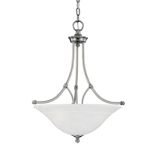 Harmony 21'' Wide 3-Light Pendant - Satin Pewter