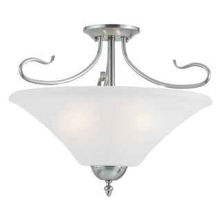 Elipse 19'' Wide 3-Light Pendant - Brushed Nickel