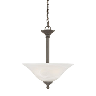 Riva 16'' Wide 3-Light Pendant - Painted Bronze