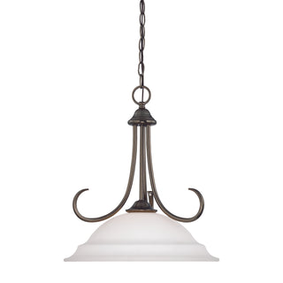 Bella 16'' Wide 1-Light Pendant - Oiled Bronze