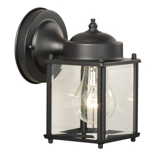 Tipton 7.5'' High 1-Light Outdoor Sconce - Black