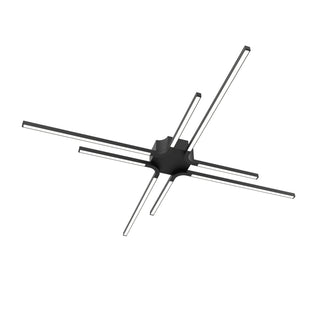 32 Inch Star LED Flush Mount