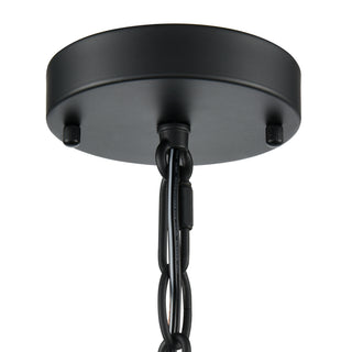 Arelyn 23" Wide 6-Light Pendant - Matte Black