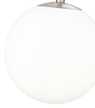 Kairo 12" Wide 1-Light Pendant - Brushed Nickel