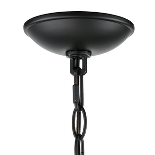Charlize 33.75" Wide 6-Light Chandelier - Matte Black