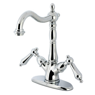 Heritage Vessel Faucet in Polished Chrome