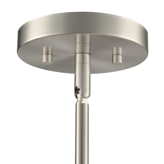 Laphia 5" Wide 1-Light Pendant - Brushed Nickel