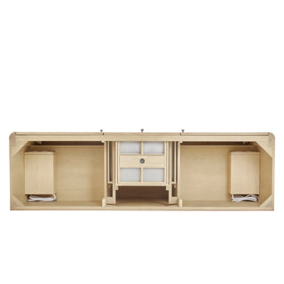 72 Inch Gracyn Freestanding Vanity in Coastal Driftwood / White Zeus Top