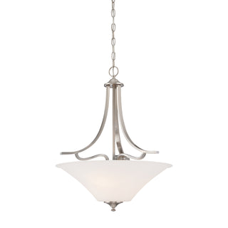 Treme 20'' Wide 3-Light Pendant - Brushed Nickel