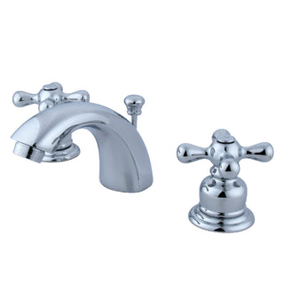 Victorian Mini-Widespread Bathroom Faucet in Polished Chrome
