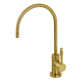 Nustudio Water Filtration Faucet in Brushed Brass