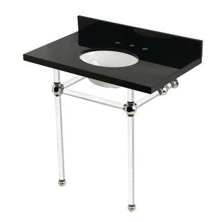 Templeton 36 Inch Console Sink in Polished Nickel
