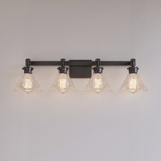 Barlon 34.75" 4-Light Vanity - Matte Black
