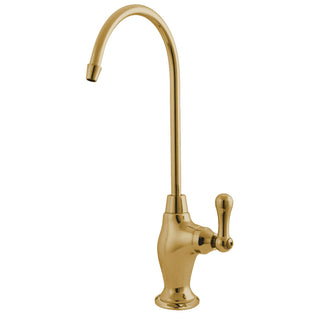 Restoration Water Filtration Faucet in Polished Brass