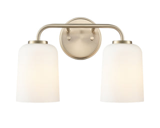 Laphia 14" Wide 2-Light Vanity - Modern Gold