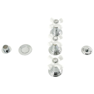 Victorian Bidet Faucet in Polished Chrome